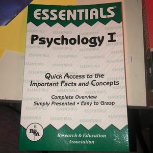 Psychology 1 essentials